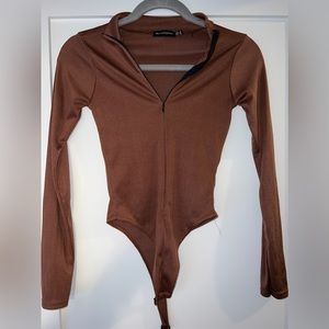 Prettylittlething ribbed bodysuit